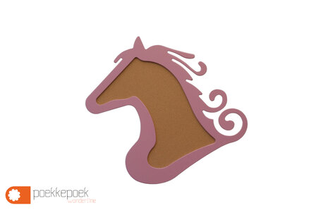 Donker roze: Slaapkamer kinderdecoratie. Dierenaccessoires, je lievelingsdier is een pony of een paard! houten paarden accessoi