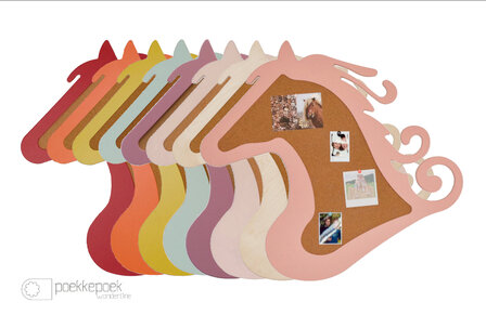 Paarden prikbord voor kinderen. slaapkamer paarden decoratie kopen.