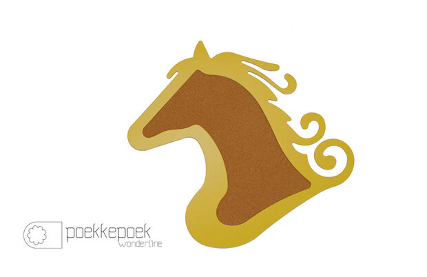 Geel: Kinderkamer dieren paarden decoratie geel. Je lievelingsdier is een paard? Decoreer je kinderkamer met dit mooi geel paar