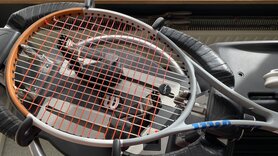 Tennisracket Bespanning – Hybride