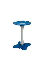  Kinderstoeltje hout blauw groot