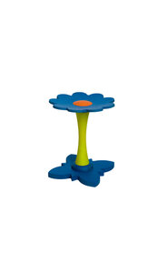 Stoeltje blauw geel M